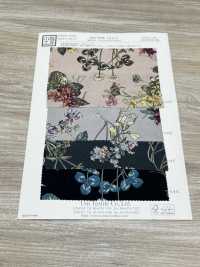 KKP2338-DB-12 二越 ちりめん®[生地] 宇仁繊維(小紋工房) サブ画像