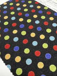 KKP2338-DB-81 二越 ちりめん®[生地] 宇仁繊維(小紋工房) サブ画像