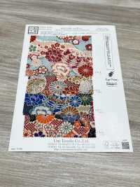 KKP2338-D-HANAZUKUSI 二越 ちりめん® 花づくし[生地] 宇仁繊維(小紋工房) サブ画像
