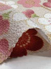 KKP2338-D-MODANUME 二越 ちりめん® モダン梅[生地] 宇仁繊維(小紋工房) サブ画像