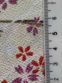 KKP2338-D-KUSAZAKURA 二越ちりめん® 草桜[生地] 宇仁繊維(小紋工房) サブ画像