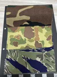 CM-049CAMO3 16/ シーチング 顔料カモ[生地] 北高 サブ画像