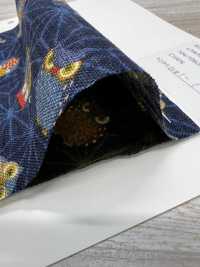 83075 ムラ糸クロス 昔ぐらし金福郎絣[生地] VANCET サブ画像