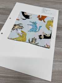 850568 ブロードくらえ！ねこパンチ[生地] VANCET サブ画像