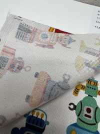 850578 オックス 未晒コットン ヴィンテージロボ[生地] VANCET サブ画像