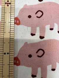 850576 オックス 未晒コットン ブーブーピッグ[生地] VANCET サブ画像