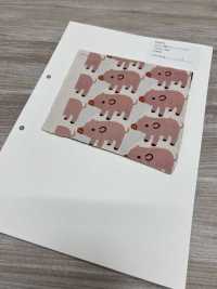 850576 オックス 未晒コットン ブーブーピッグ[生地] VANCET サブ画像