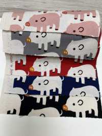 850576 オックス 未晒コットン ブーブーピッグ[生地] VANCET サブ画像