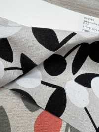 850581 綿麻キャンバス 80/20 CHERRY POM[生地] VANCET サブ画像