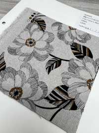 850583 綿麻キャンバス 80/20 PEONEY[生地] VANCET サブ画像