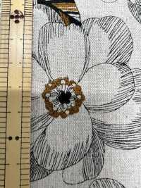 850583 綿麻キャンバス 80/20 PEONEY[生地] VANCET サブ画像