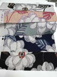 850583 綿麻キャンバス 80/20 PEONEY[生地] VANCET サブ画像