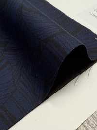 4253DYE SEVENBERRY®  ブロード OVER DYE / Big Leaves[生地] VANCET サブ画像