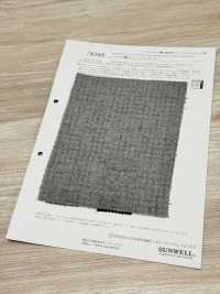 76368 リサイクルウール使用 ウールコットンサッカー[生地] SUNWELL(サンウェル) サブ画像