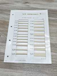 HC-1012 綿石目袋紐 S[リボン・テープ・コード] ノンネーム サブ画像