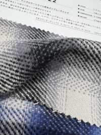 K-4022 トリプルヤーンツイル起毛オンプレーチェック[生地] 桑村繊維 サブ画像