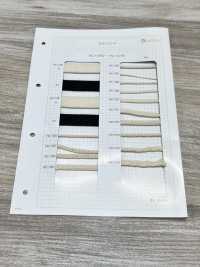 HC-1075 コットンスラブコード 芯入[リボン・テープ・コード] ノンネーム サブ画像