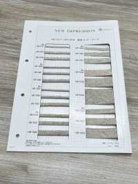 HR-1025 麻混経編並 L[リボン・テープ・コード] ノンネーム サブ画像