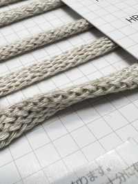 HR-1028 麻混経編袋 L[リボン・テープ・コード] ノンネーム サブ画像