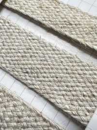 HR-1033 麻混ナナコテープ M[リボン・テープ・コード] ノンネーム サブ画像