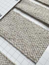 HR-1034 麻混ナナコテープ L[リボン・テープ・コード] ノンネーム サブ画像