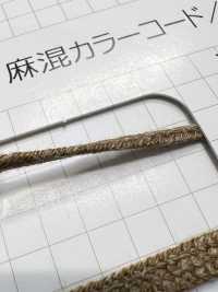 HR-1063 麻混カラーコード[リボン・テープ・コード] ノンネーム サブ画像