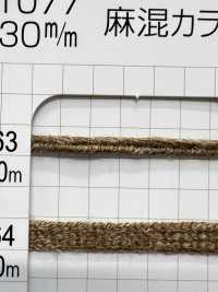 HR-1063 麻混カラーコード[リボン・テープ・コード] ノンネーム サブ画像