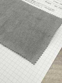 OS2514 リネン 1/40 ヘリンボーン 炭染 柿渋染[生地] 柴屋 サブ画像