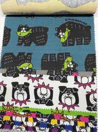 AP61905-DR パキットアニマル オックス(半折)[生地] コスモテキスタイル サブ画像