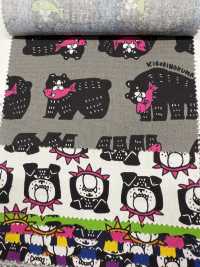 AP61905-DR パキットアニマル オックス(半折)[生地] コスモテキスタイル サブ画像