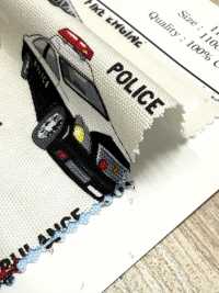 AP51207 ハタラククルマ オックス(丸巻)[生地] コスモテキスタイル サブ画像