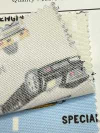 AP51207 ハタラククルマ オックス(丸巻)[生地] コスモテキスタイル サブ画像