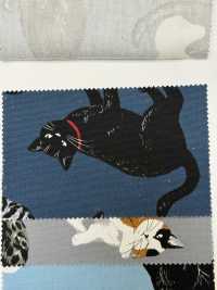 AP35406 ドウブツ オックス(丸巻)[生地] コスモテキスタイル サブ画像