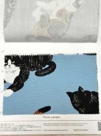 AP35406-DR ドウブツ オックス(半折)[生地] コスモテキスタイル サブ画像