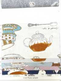 AP55110-DR Tea time オックス(半折)[生地] コスモテキスタイル サブ画像