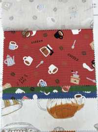 AP55110-DR Tea time オックス(半折)[生地] コスモテキスタイル サブ画像