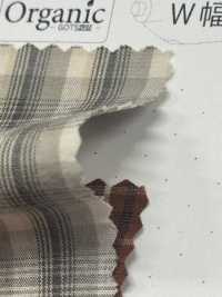 SBT-014 オーガニック ミニチェックワッシャー[生地] 桑村繊維 サブ画像