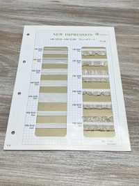 HW-3034 オーガンジーフリルストレッチテープ[リボン・テープ・コード] ノンネーム サブ画像