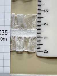 HW-3035 オーガンジー両フリル ストレッチテープ[リボン・テープ・コード] ノンネーム サブ画像