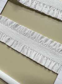 HW-3041 ナイロン両フリル ストレッチテープ[リボン・テープ・コード] ノンネーム サブ画像