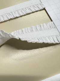 HW-3041 ナイロン両フリル ストレッチテープ[リボン・テープ・コード] ノンネーム サブ画像