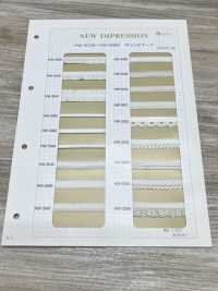 HW-3043 ストレッチテープ ループ ツヤ[リボン・テープ・コード] ノンネーム サブ画像