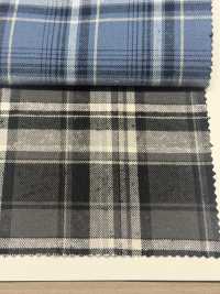 K-4031 ヴィンテージネップツイルチェック (ナッピング風起毛)[生地] 桑村繊維 サブ画像