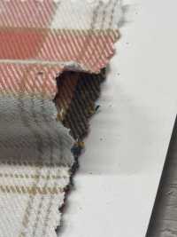 K-4031 ヴィンテージネップツイルチェック (ナッピング風起毛)[生地] 桑村繊維 サブ画像