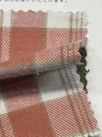 K-4031 ヴィンテージネップツイルチェック (ナッピング風起毛)[生地] 桑村繊維 サブ画像