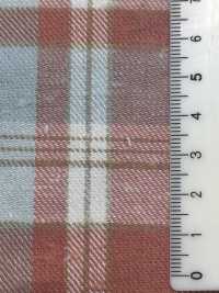 K-4031 ヴィンテージネップツイルチェック (ナッピング風起毛)[生地] 桑村繊維 サブ画像