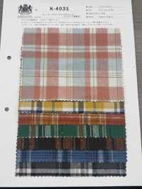K-4031 ヴィンテージネップツイルチェック (ナッピング風起毛)[生地] 桑村繊維 サブ画像
