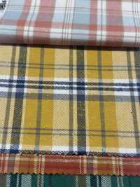 K-4031 ヴィンテージネップツイルチェック (ナッピング風起毛)[生地] 桑村繊維 サブ画像