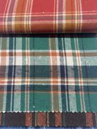 K-4031 ヴィンテージネップツイルチェック (ナッピング風起毛)[生地] 桑村繊維 サブ画像