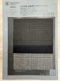 1040554 ACTIVE JERJEY GRENCHECK[生地] 瀧定名古屋 サブ画像